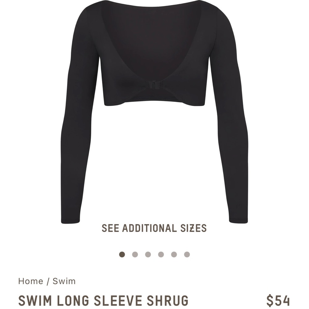 SKIMS Swim Long Sleeve Shrug